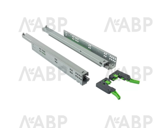 Firmax Smartline направляющие скрытого монтажа, PushOpen 400мм/FRM0444.P40 / 509090 / оптом и в розницу / мебельная фурнитура "ЛАВР"