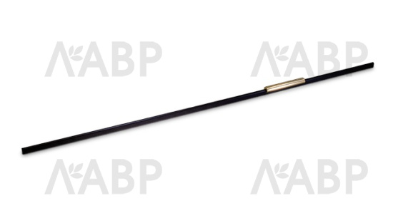 TDM ручка-скоба LS286-320/1000мм, черный матовый/золото(25) / 519430 / оптом и в розницу / мебельная фурнитура "ЛАВР"