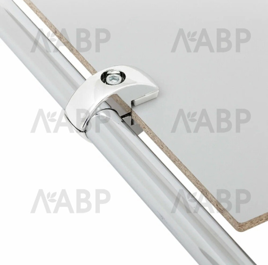держатель д/ стекла и панелей металл без вставки/R7 Vacuum (200) / 28028-2 / оптом и в розницу / мебельная фурнитура "ЛАВР"