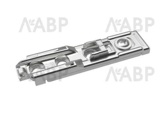 Монтажная планка линейная к петле Sensys/Intermat Н=1,5мм 9117341 Hettich / 97344 / оптом и в розницу / мебельная фурнитура "ЛАВР"