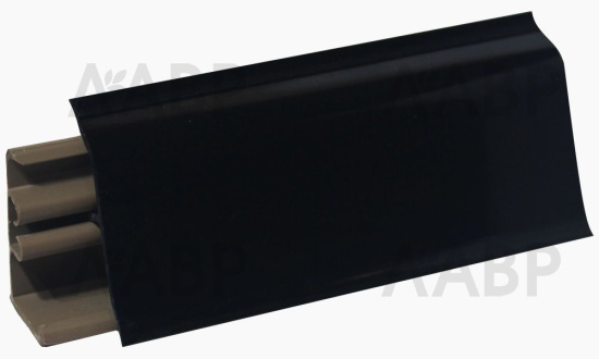Плинтус для столешниц LB38 черный матовый 3,0м 38-6051 Korner / 53387 / оптом и в розницу / мебельная фурнитура "ЛАВР"