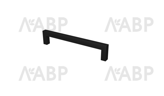 ручка скоба Laurus PRO ZA2328 128мм черный матовый MBK / 39511 / оптом и в розницу / мебельная фурнитура "ЛАВР"