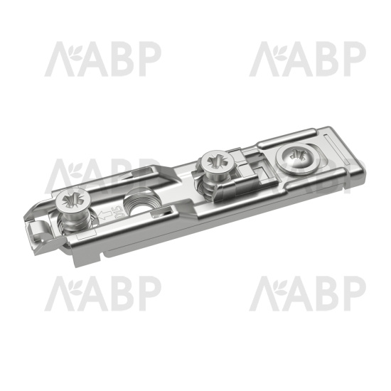 Монтажная планка линейная к петле Sensys/Intermat Н=1,5мм 9133874 Hettich / 97349 / оптом и в розницу / мебельная фурнитура "ЛАВР"