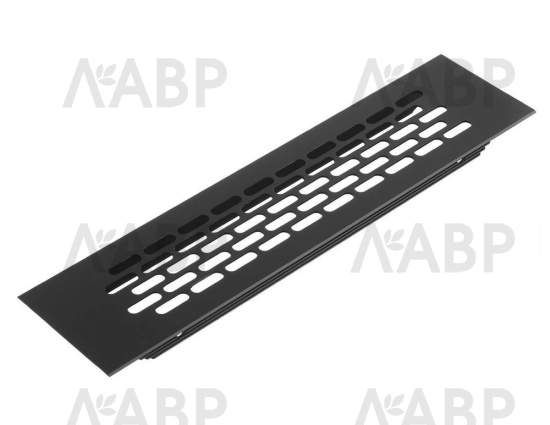 Решетка вентиляционная алюминиевая 245*60мм черный KK-W60245-M2 GTV / 16335 / оптом и в розницу / мебельная фурнитура "ЛАВР"
