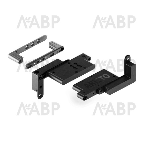 Аристо/* петля Space Max скрытого монтажа, плавного закрывания Edge Max черный/DE1011.AS000.BK0PC.CK / 92059-1 / оптом и в розницу / мебельная фурнитура "ЛАВР"