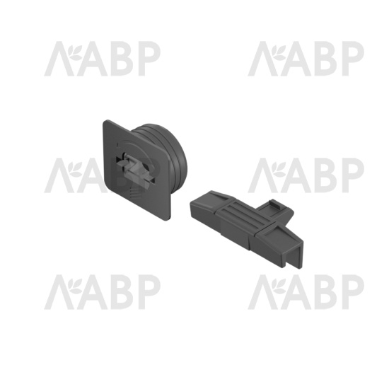 Фиксатор передней панели внутреннего ящика AvanTech You антрацит 9257736 Hettich / 97089 / оптом и в розницу / мебельная фурнитура "ЛАВР"