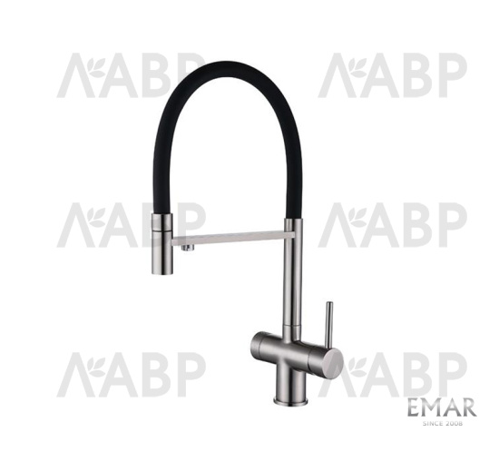 Смеситель EMAR 7024 PVD Satin / 62870 / оптом и в розницу / мебельная фурнитура "ЛАВР"