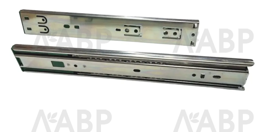 направляющие шариковые GTV с доводчиком 45*250мм, 40кг(15шт)/PK-L-H45-250-B / 09697 / оптом и в розницу / мебельная фурнитура "ЛАВР"