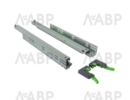 Firmax Smartline направляющие скрытого монтажа, доводчик, Soft-Close 500мм/FRM0444.S50 / 09776 / оптом и в розницу / мебельная фурнитура "ЛАВР"