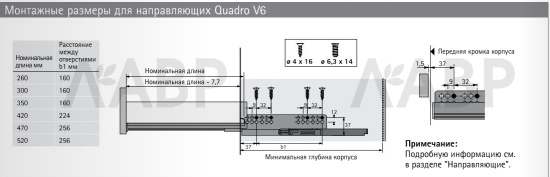 Выдвижной ящик InnoTech Atira 70*470мм серебристый 9228890 Hettich / 37532 / оптом и в розницу / мебельная фурнитура "ЛАВР"