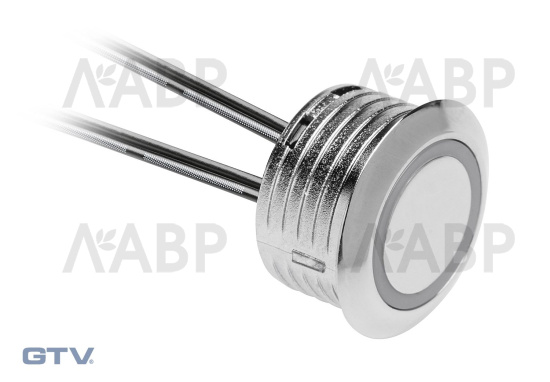 Выключатель сенсорный с функцией диммера12V хром AE-WBEZD-NB GTV / 33232 / оптом и в розницу / мебельная фурнитура "ЛАВР"