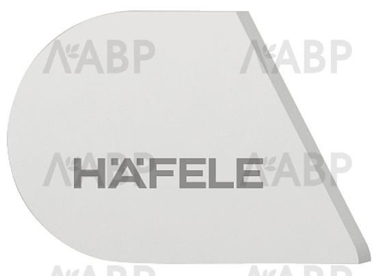 Заглушка белая левая к механизму Free flap H1.5 372.39.003 Hafele / 49475 / оптом и в розницу / мебельная фурнитура "ЛАВР"
