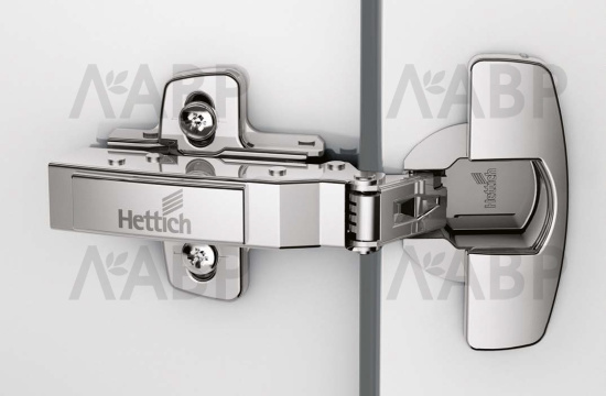 Петля мебельная накладная Sensys 8645i 110 градусов с доводчиком 9071205 Hettich / 37162 / оптом и в розницу / мебельная фурнитура "ЛАВР"