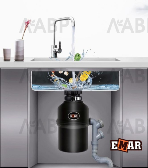 Измельчитель пищевых отходов ATC-KZ560A  EMAR / 62550 / оптом и в розницу / мебельная фурнитура "ЛАВР"