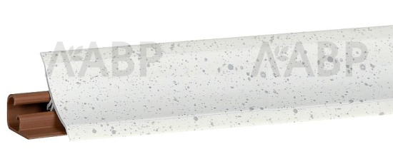 плинтус для столешниц LB23 андромеда белая 3,0м 231-6050/15 / 53261 / оптом и в розницу / мебельная фурнитура "ЛАВР"