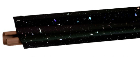 плинтус для столешниц LB23 антарес 3,0 м 20-231-0-6027/15 / 53518 / оптом и в розницу / мебельная фурнитура "ЛАВР"